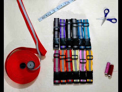 Reflective Collars | Reflective collars for stray Dogs | Glowing Collar | Radium collar | Dog Collar - video from Binkymart