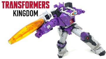 Transformers Kingdom Leader Class GALVATRON recensie