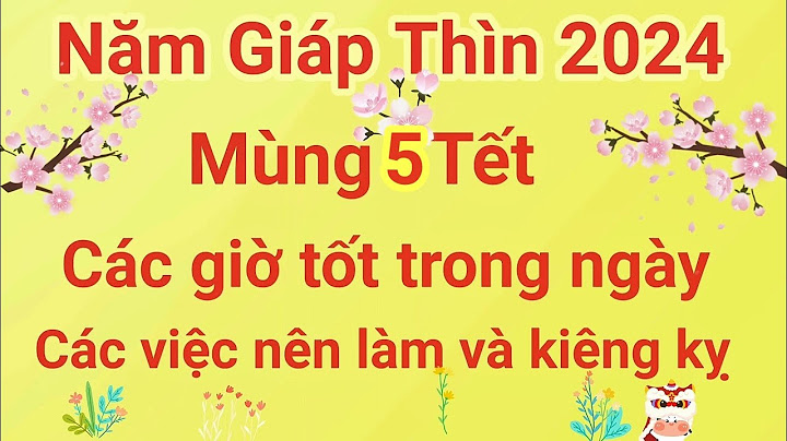 Ngày mùng 5 tết là ngày gì năm 2024