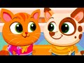 Школа Котенка БУБУ #1 Bubbu School — милые животные. Песик Дуду и Кид в мультик игре на пурумчата