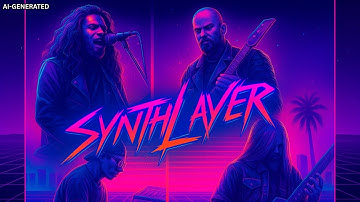 What If Slayer Were a Synthwave Band? SYNTHLAYER ⚡ [AI Reimagined – Not Real]
