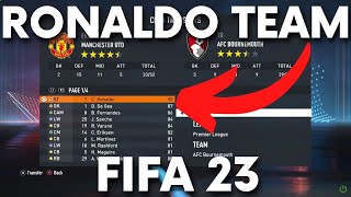 What team is Ronaldo on FIFA 23 - Cristiano Ronaldo in FIFA 2023