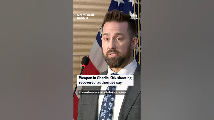 Weapon in Charlie Kirk shooting recovered, authorities say