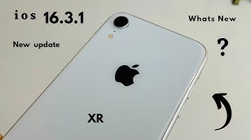 iPhone XR New Update ios 16.3.1 - New features 🔥