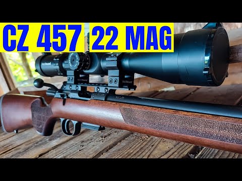 CZ 457 Varmint [Bull Barrel] in 22Mag - First Shots and Sighting In