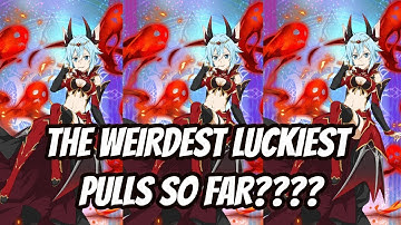 The Wierdest Luckiest Pulls of All Time????? [SAO Memory Defrag]