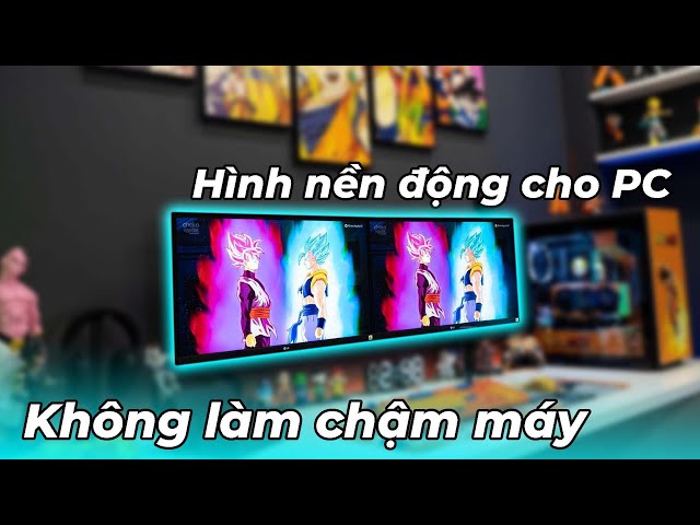 Cách Cài Hình Nền Động Cho Pc - Không Làm Chậm Máy - Youtube