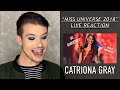 CATRIONA GRAY REACTION // MISS UNIVERSE 2018 HIGHLIGHTS // ABSOLUTELY BLOWN AWAY! // FIRST REACTION