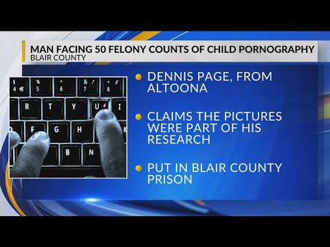 Altoona man claims child porn was research for his novel, officials report  - YouTube