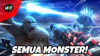 KingKong, Godzilla & Mechagodzilla Mengamuk Di Kota! - Monster evolution: hit and smash screenshot 1
