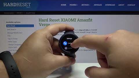 How to Enable DND Mode in Xiaomi Amazfit Verge - Do Not Disturb Mode