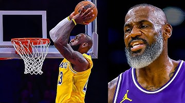LeBron James "Oldest Player in the NBA" 🐐 2025 Highlights