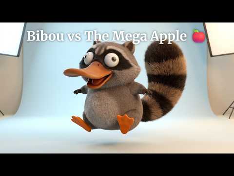 Bibou vs The Mega Apple 🍎 | Hilarious Fail Compilation | 3D Cartoon for Kids