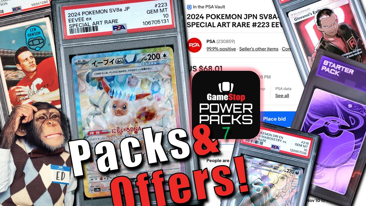 GameStop Power Packs 7: PACKS and OFFERS - YouTube