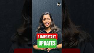 TWO IMPORTANT UPDATES !!🎯