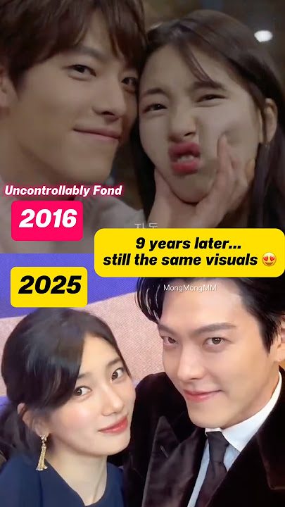 👍their visuals… woowww #kimwoobin #suzy #geniemakeawish #uncontrollablyfond