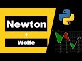 Newton&#39;s method | Wolfe Condition | Theory and Python Code | Optimization Algorithms #3