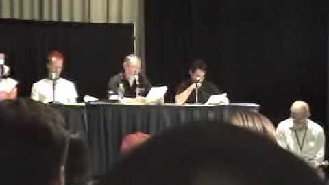 Peter Cullen Script reading Botcon 2004 Wally Burr Pt 1