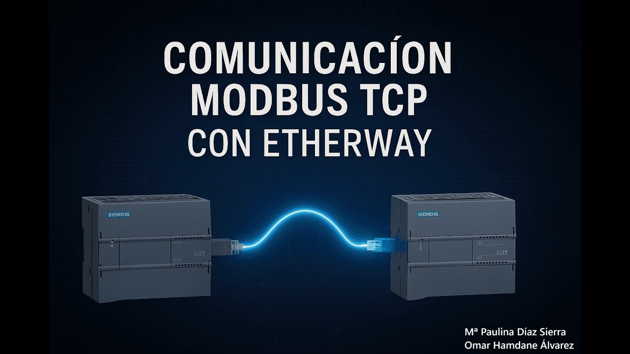 Comunicación PLCs mediante MODBUS TCP: Servidor S7-1200 Cliente S7-1200