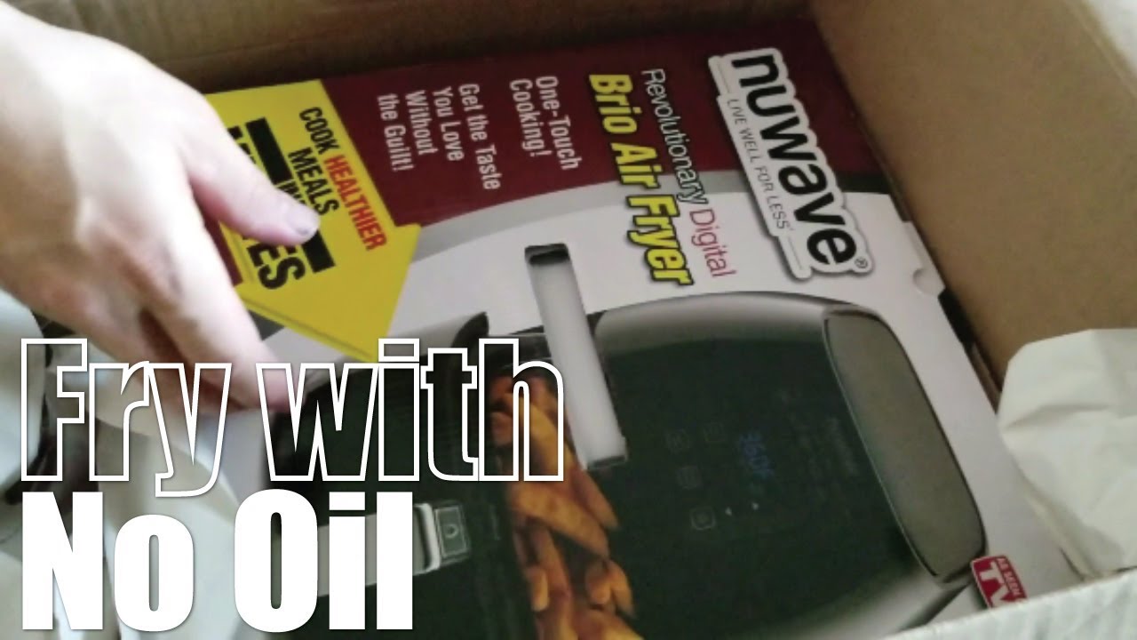 Air fyer Nuwave Review French Fries with no oil. YouTube