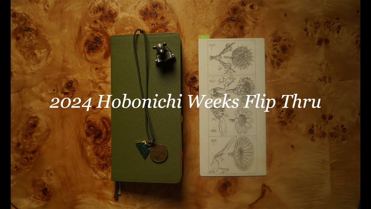 2024 hobonichi weeks flip thru