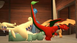 SFM Zane The Charizard, Goodra, Charizard X And Y Gasses Dragonite Animation #51