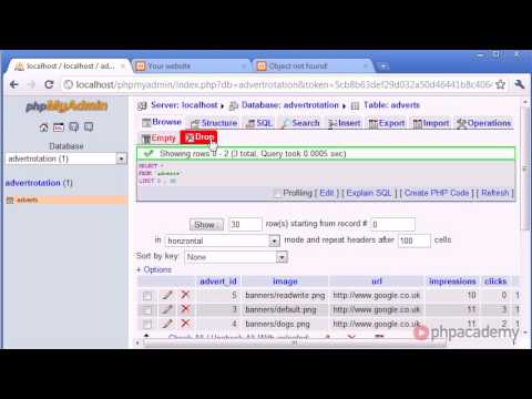 PHP Tutorials  Advert Rotation System Part 3 4