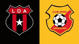 ALAJUELENSE VS HEREDIANO EN VIVO ⚽LIGA PROMERICA DE COSTA RICA⚽REACCION  RELATOS