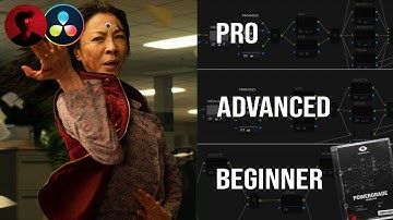 SIMPLE NODE TREE for Any User Level | Visionary Powergrade Template | DaVinci Resolve Tutorial