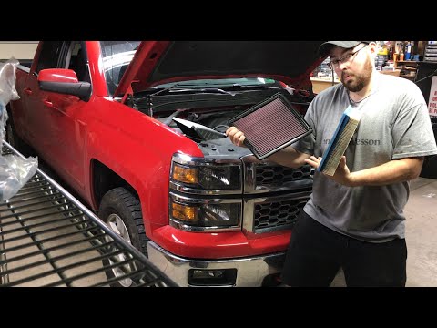 How to Replace an Engine Air Filter on 2014-2018 Chevy Silverado/ GMC Sierra 5.3