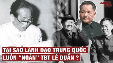 TBT LÊ DUẨN VẠCH TRẦN DÃ TÂM XÂM LƯỢC CỦA TRUNG QUỐC (BẢN FULL) | LUẬN BÀN LỊCH SỬ #40