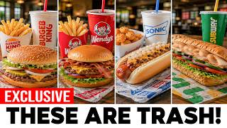I Ranked 16 US Fastfood Chains Worst to Best (Things Changed in 2026)