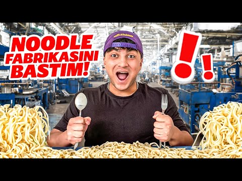 NOODLE FABRİKASINI BASTIM!