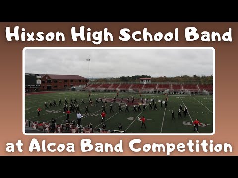 Hixson High School Band Half Time Show at Alcoa Band Competition