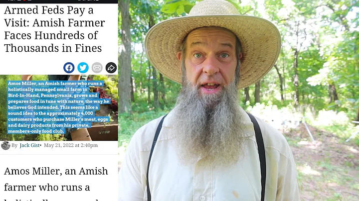 U S Marshalls raid AMISH over FOOD! Small homestea...