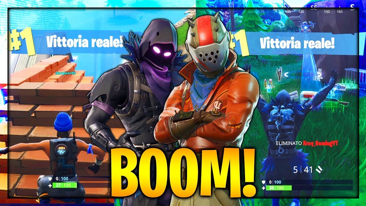 DOPPIA VITTORIA REALE DI FILA SU FORTNITE! SUPER DEVASTO IN DUO YouTube
