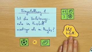 p-Wert: einseitiger und beidseitiger Hypothesentest / Signifikanztest - erklärt