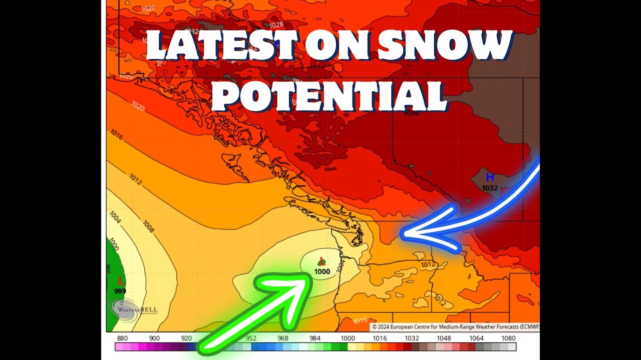Pacific NW Flirts with Arctic Aire Update! - YouTube