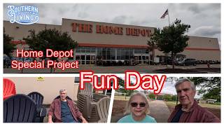 Home Depot Special Project  and Paris Lake     Mothers Day Flowers