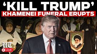 Khamenei Funeral LIVE: Shocking Scenes at Khamenei Funeral | Anti-Trump Chants Erupt | LIVE