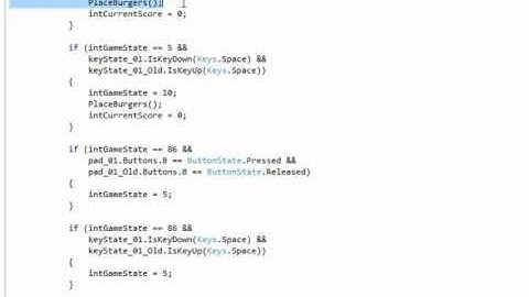 XNA 4 Course I Ch 16 03 Dealing with a Logic Error