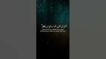 📖 تلاوة خاشعة | سورة الأحزاب 23-24 بصوت الشيخ بدر التركي