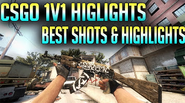 CSGO 1v1 Highlights (CS GO 1v1Server Best Shots & Funniest Moments)