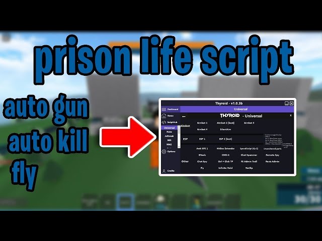 Prison Life Script Roblox Download For Windows PC - Softlay