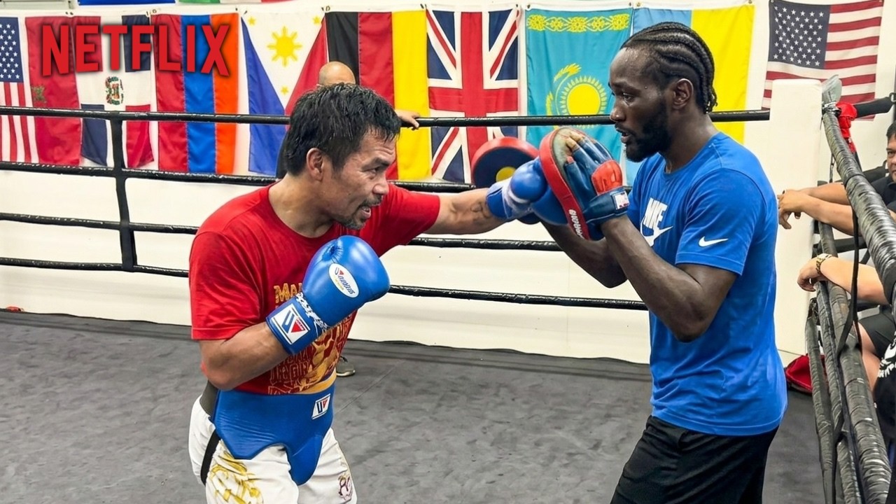 INSIDE CAMP: Terence Crawford TRAINING With Manny Pacquiao Before Floyd Mayweather Fight