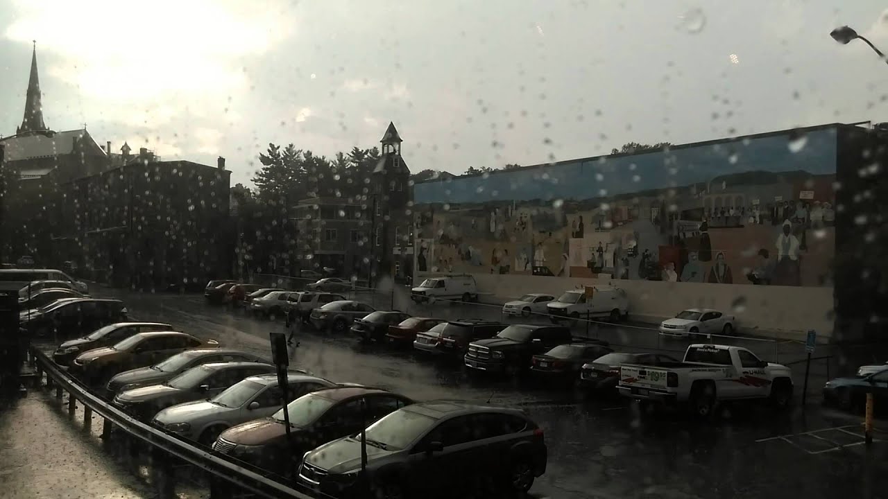 Northampton, MA Sidewalk Sales ThunderStorm 2015 YouTube