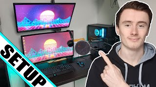 NEW YOUTUBE GAMING SETUP / ROOM TOUR 2021 ULTIMATE SETUP TOUR (JAMMY'S SETUP FOR 2021)