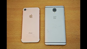 iPhone 7 vs OnePlus 3 - Review & Camera Test! (4K)