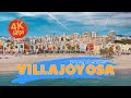 Villajoyosa - Spain 4K. Driving downtown.