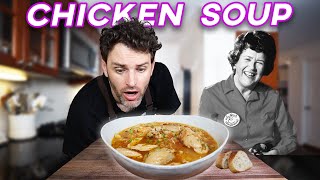 Julia Child's Chicken Soup to Warm Your Heart